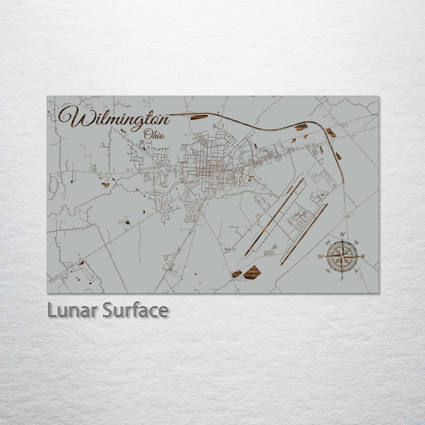 Wilmington, Ohio Street Map