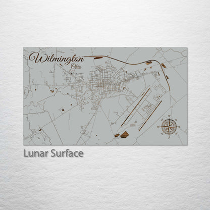 Wilmington, Ohio Street Map