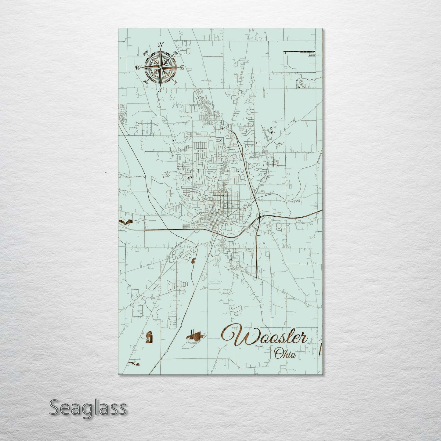 Wooster, Ohio Street Map
