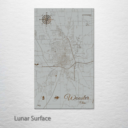 Wooster, Ohio Street Map