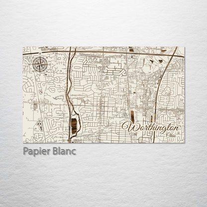 Worthington, Ohio Street Map