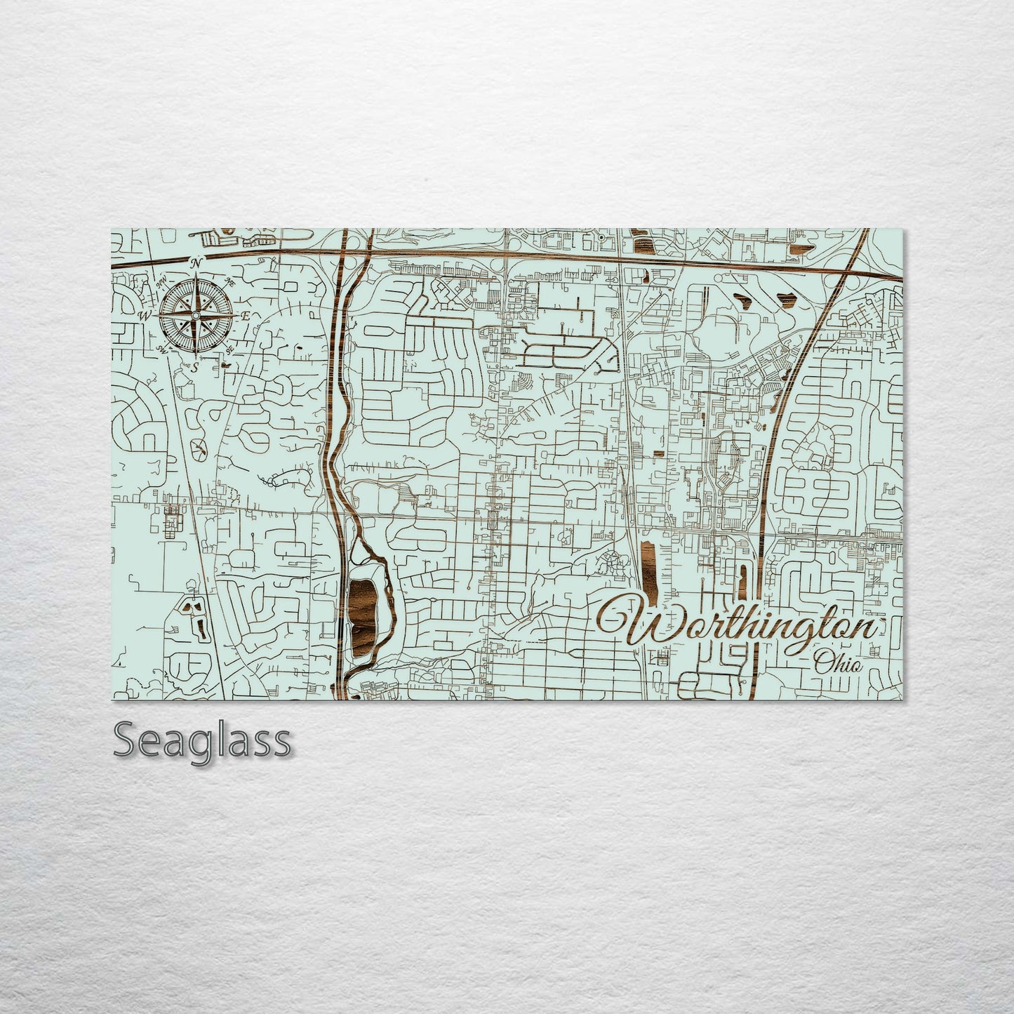 Worthington, Ohio Street Map