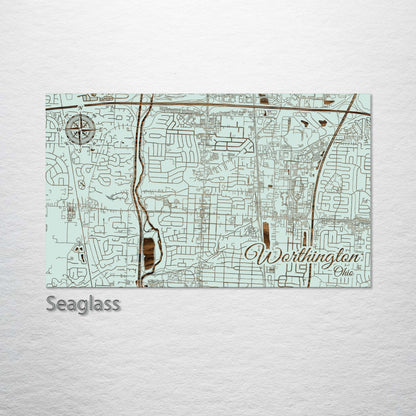 Worthington, Ohio Street Map