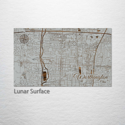 Worthington, Ohio Street Map