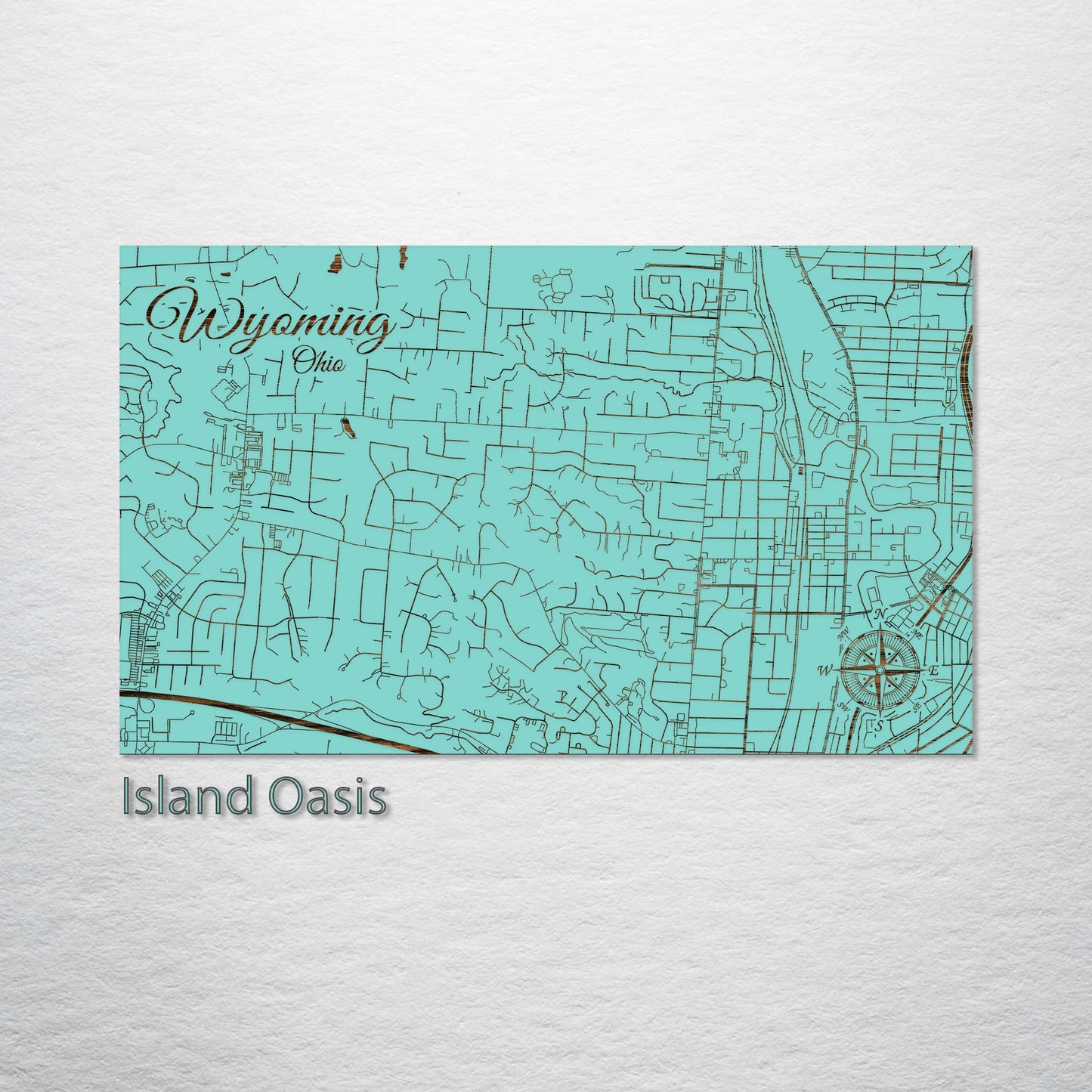 Wyoming, Ohio Street Map