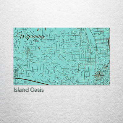 Wyoming, Ohio Street Map