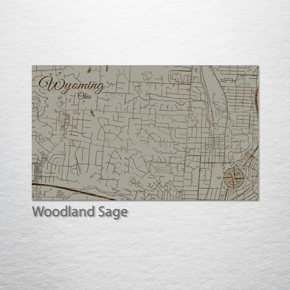 Wyoming, Ohio Street Map