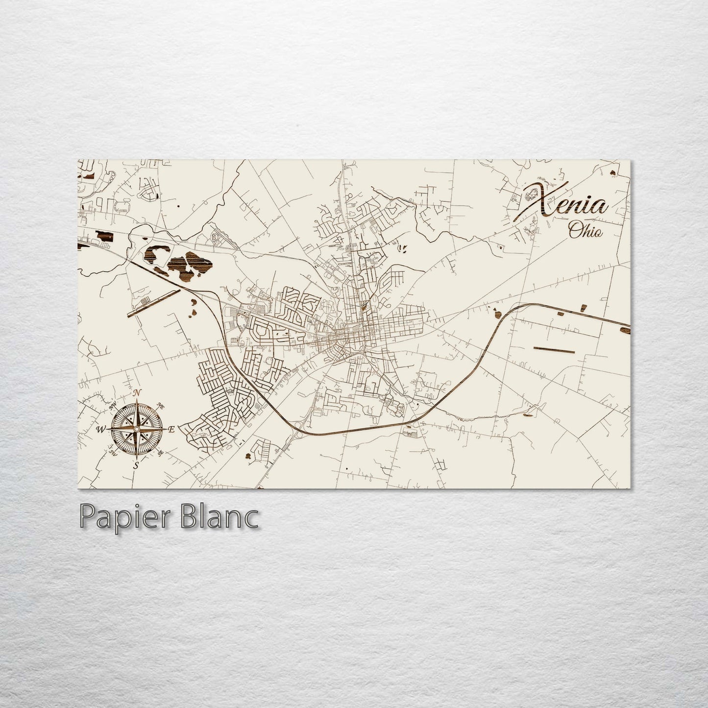 Xenia, Ohio Street Map