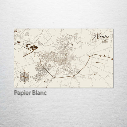 Xenia, Ohio Street Map