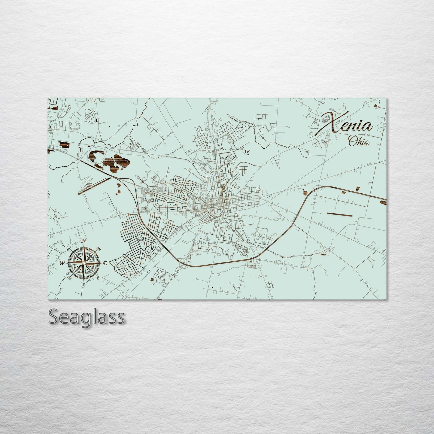 Xenia, Ohio Street Map