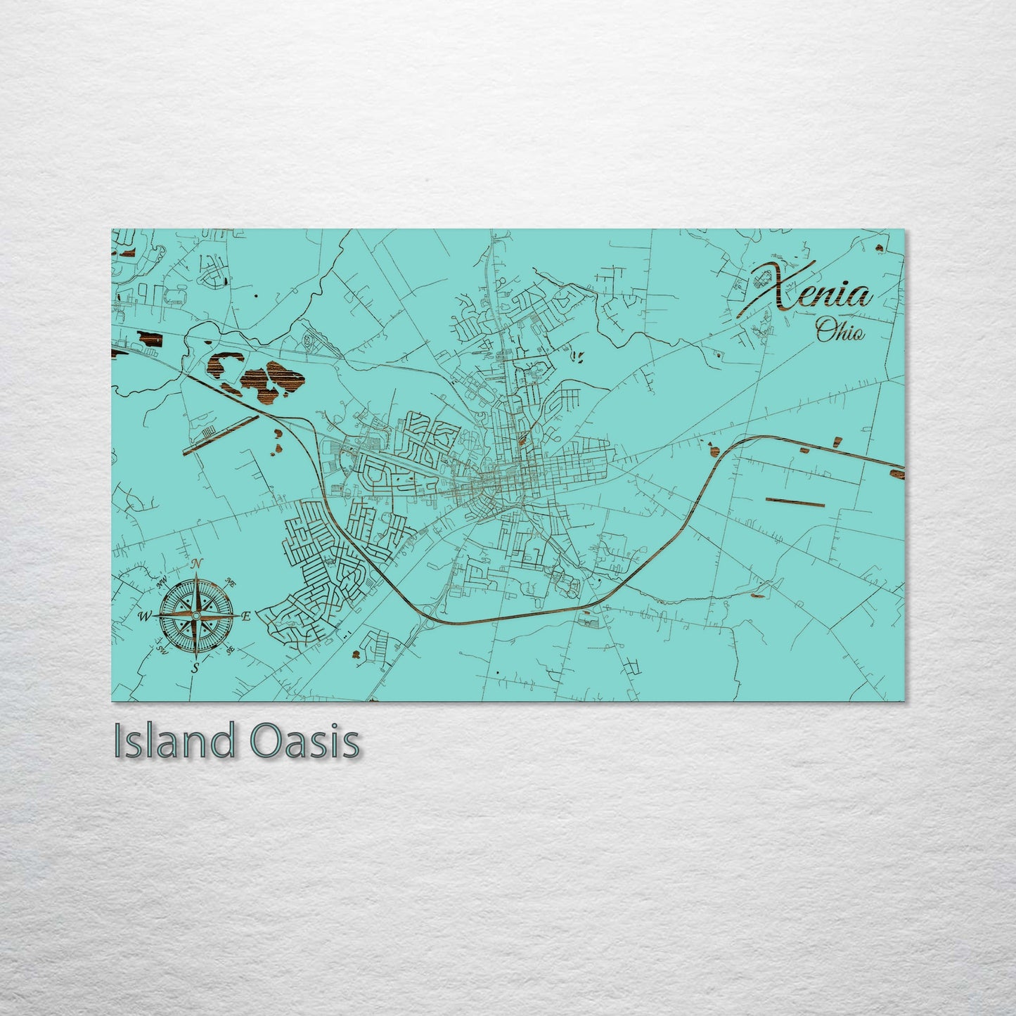 Xenia, Ohio Street Map