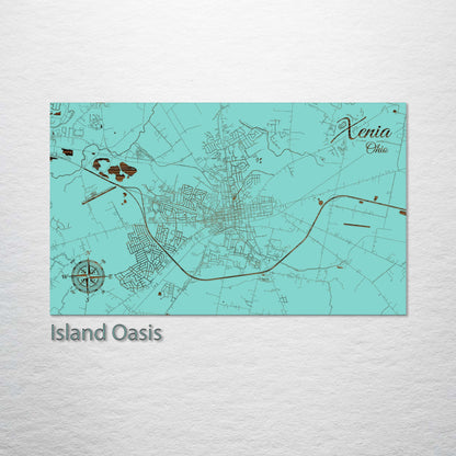 Xenia, Ohio Street Map