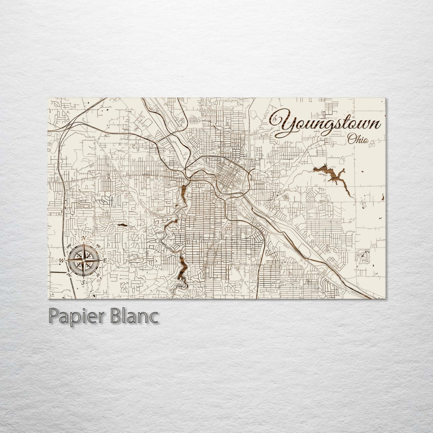 Youngstown, Ohio Street Map