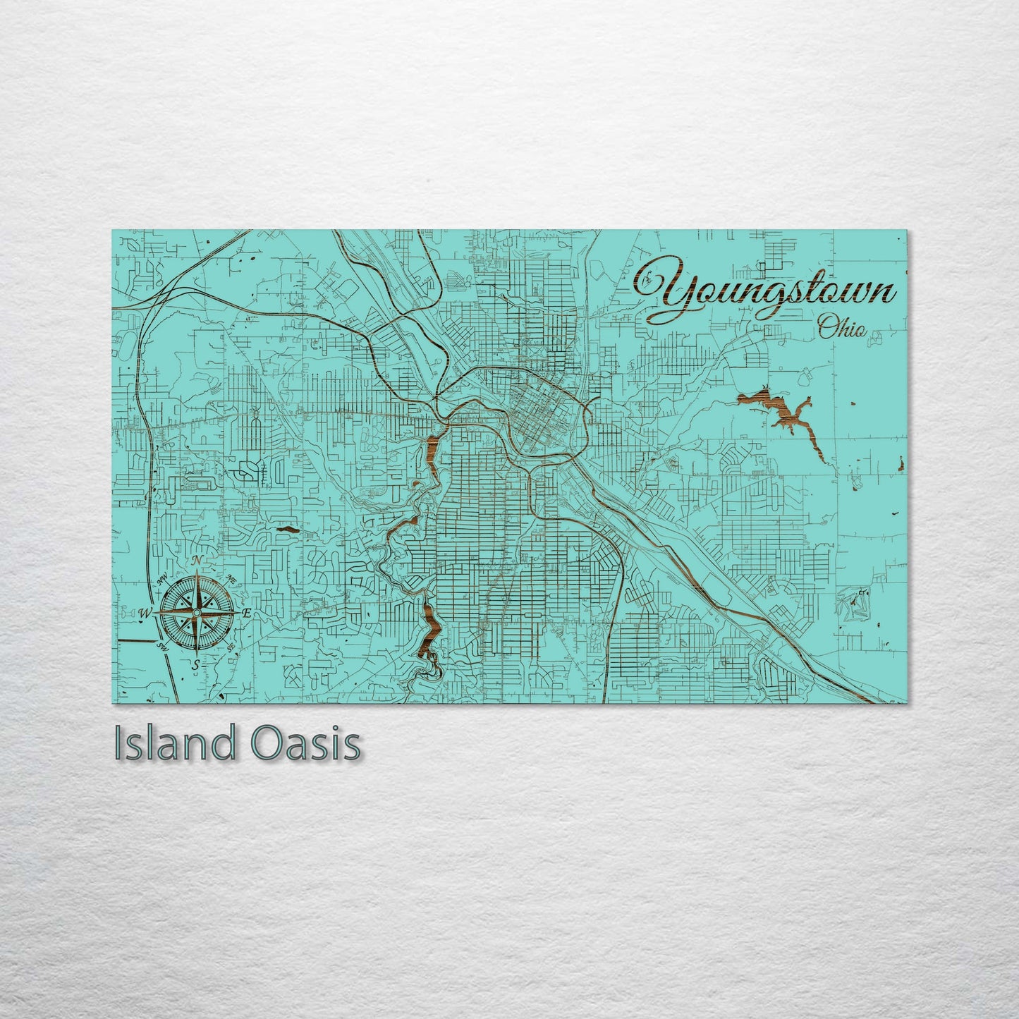 Youngstown, Ohio Street Map