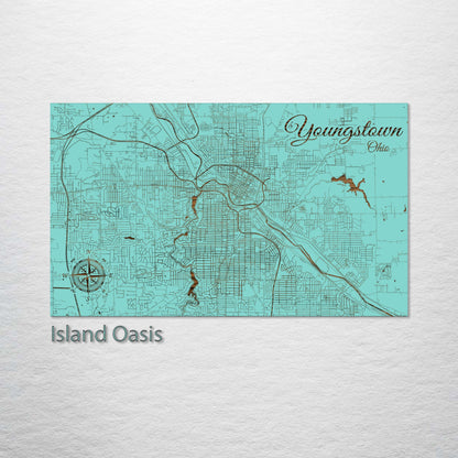 Youngstown, Ohio Street Map