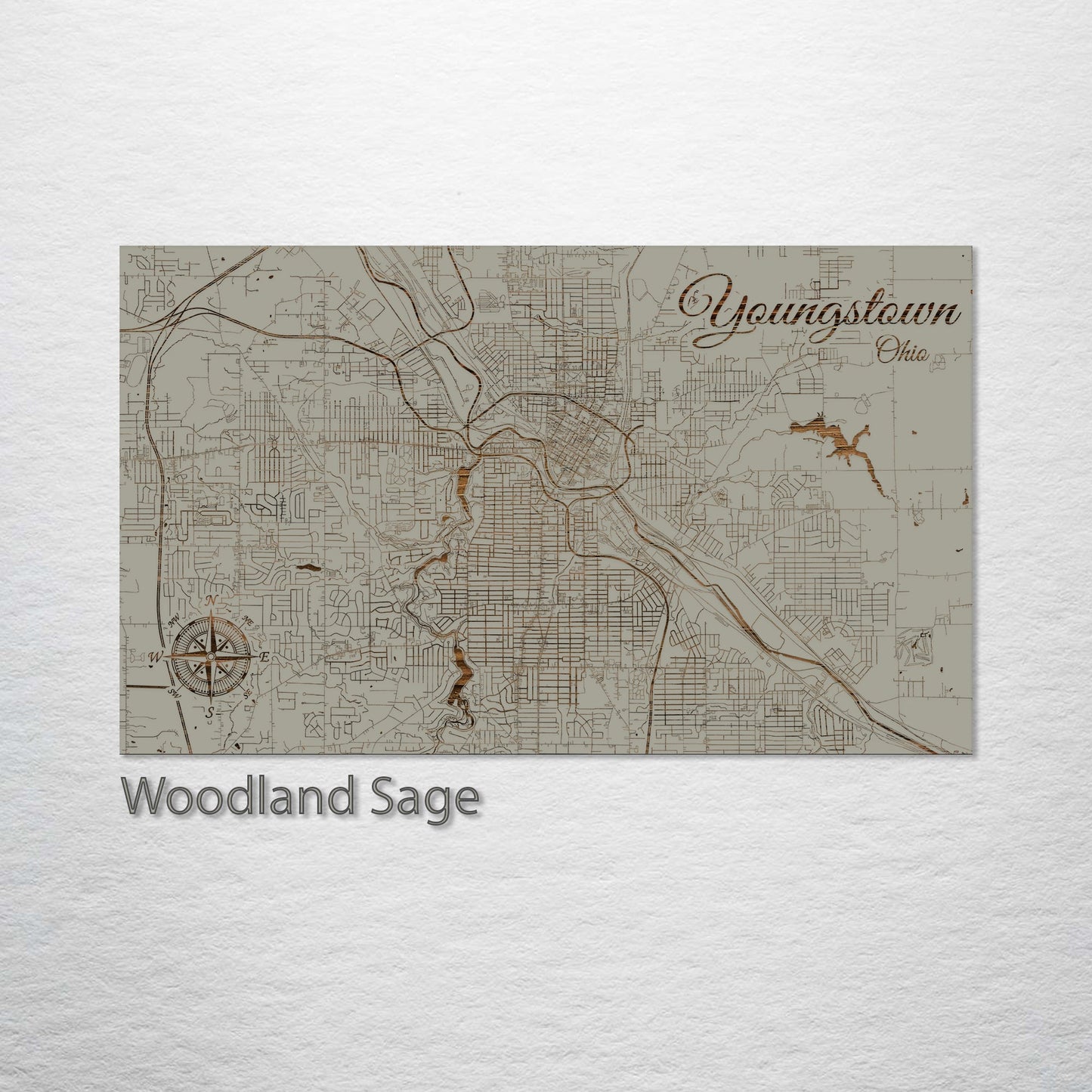 Youngstown, Ohio Street Map