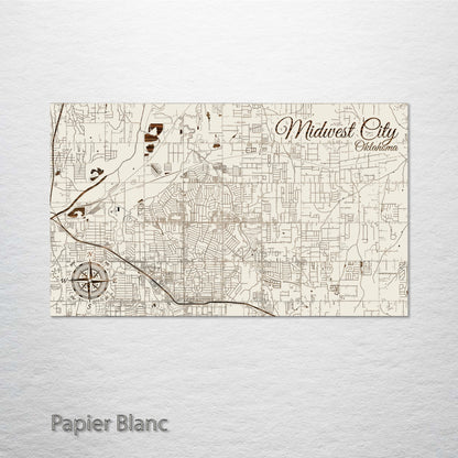 Midwest City, Oklahoma Street Map