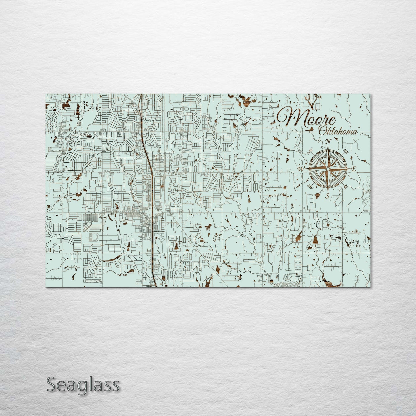 Moore, Oklahoma Street Map