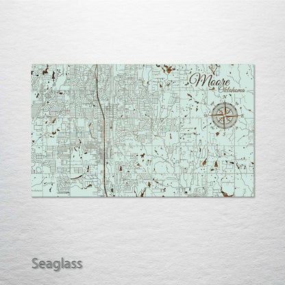 Moore, Oklahoma Street Map