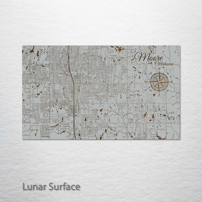 Moore, Oklahoma Street Map