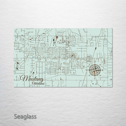 Mustang, Oklahoma Street Map