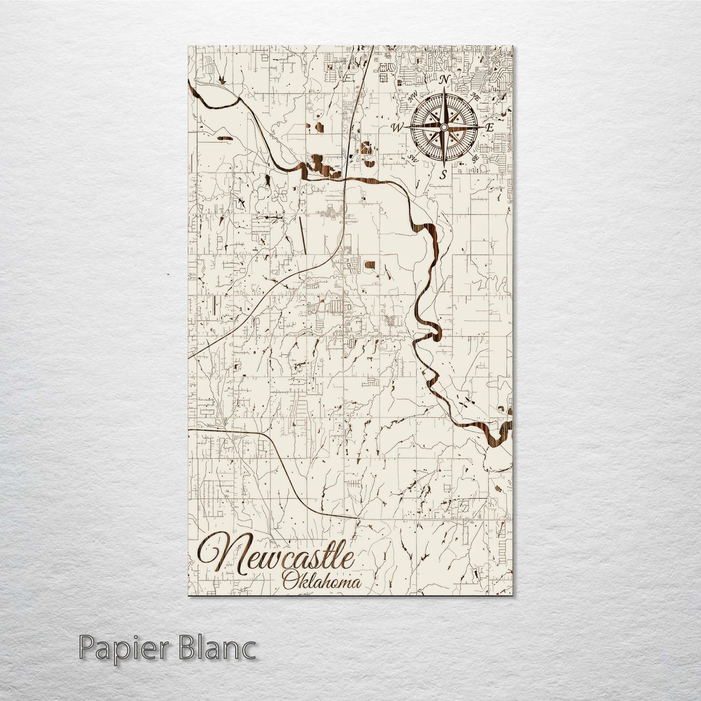 Newcastle, Oklahoma Street Map