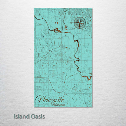 Newcastle, Oklahoma Street Map