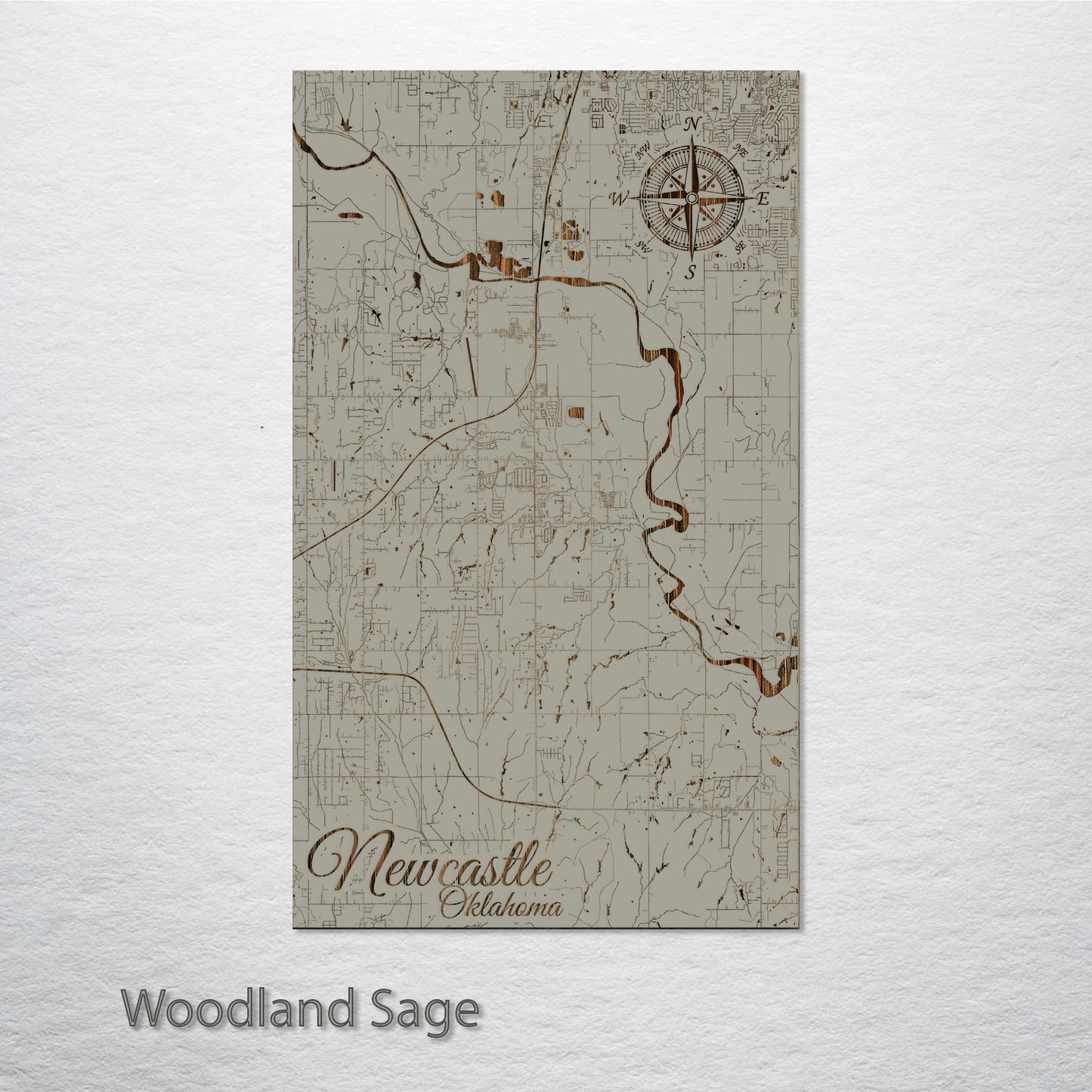 Newcastle, Oklahoma Street Map