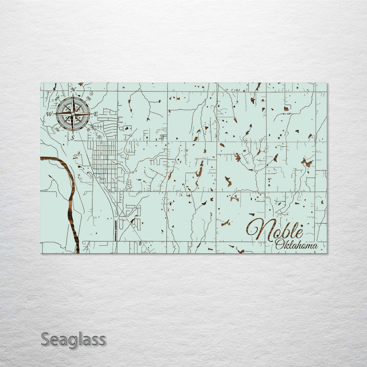 Noble, Oklahoma Street Map