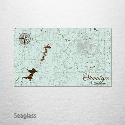 Okmulgee, Oklahoma Street Map