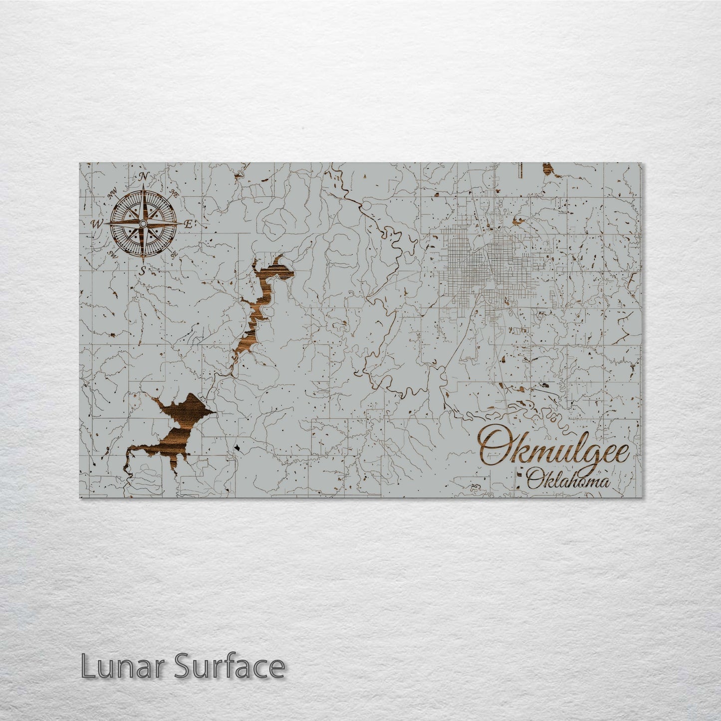 Okmulgee, Oklahoma Street Map