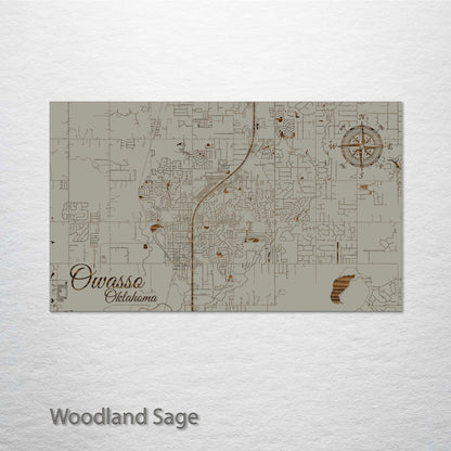 Owasso, Oklahoma Street Map