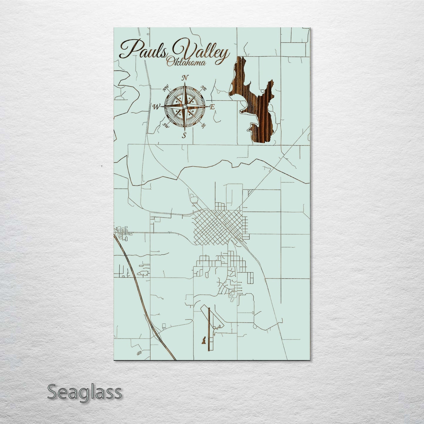 Pauls Valley, Oklahoma Street Map