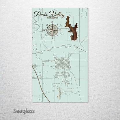 Pauls Valley, Oklahoma Street Map