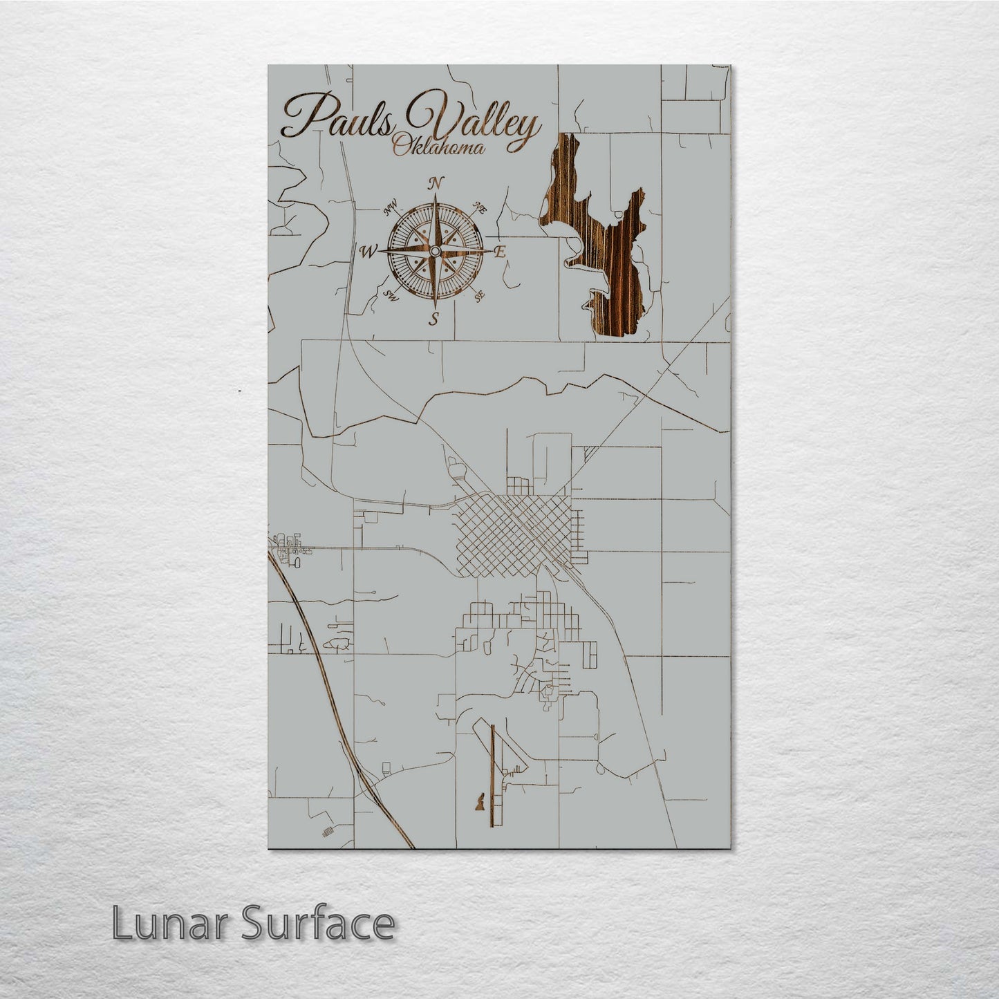 Pauls Valley, Oklahoma Street Map