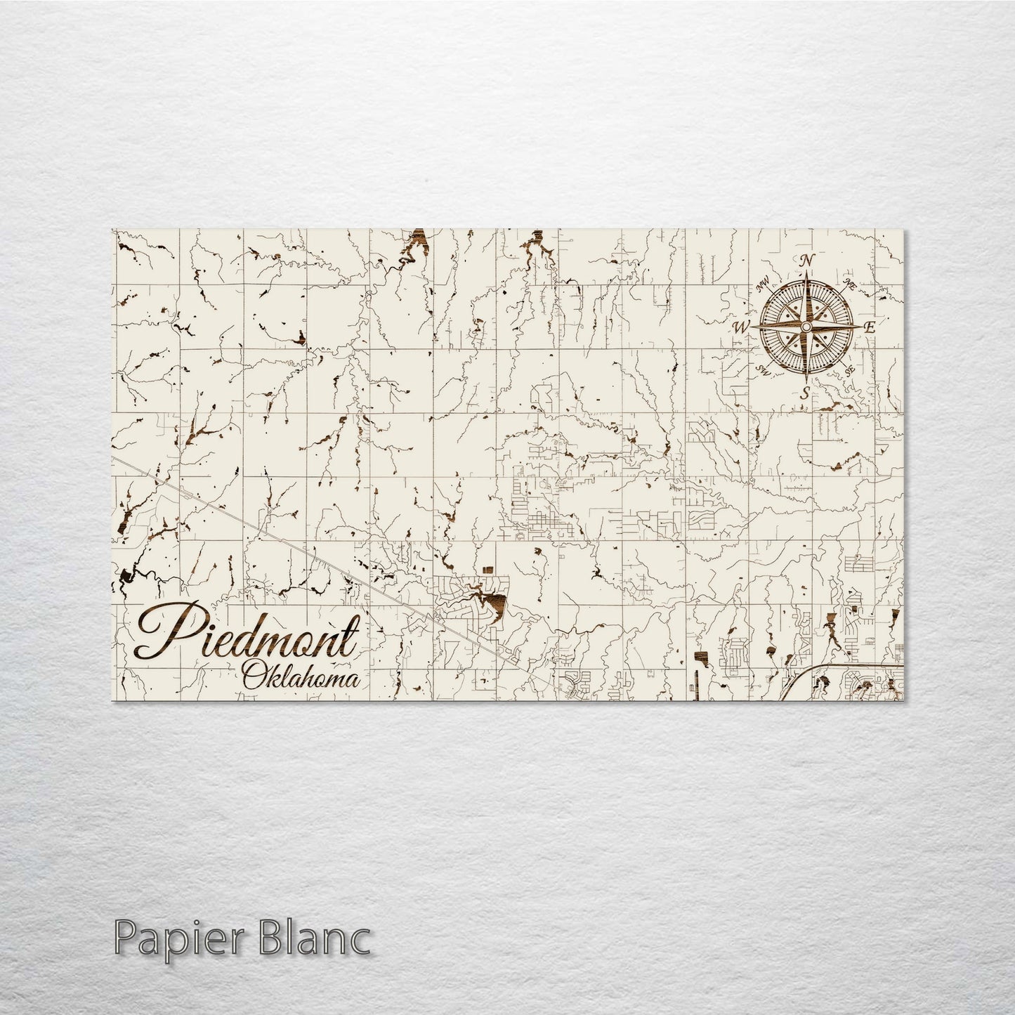 Piedmont, Oklahoma Street Map