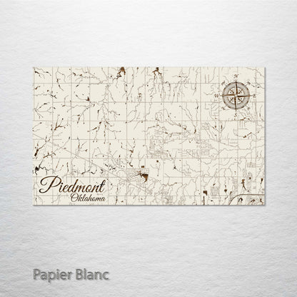 Piedmont, Oklahoma Street Map