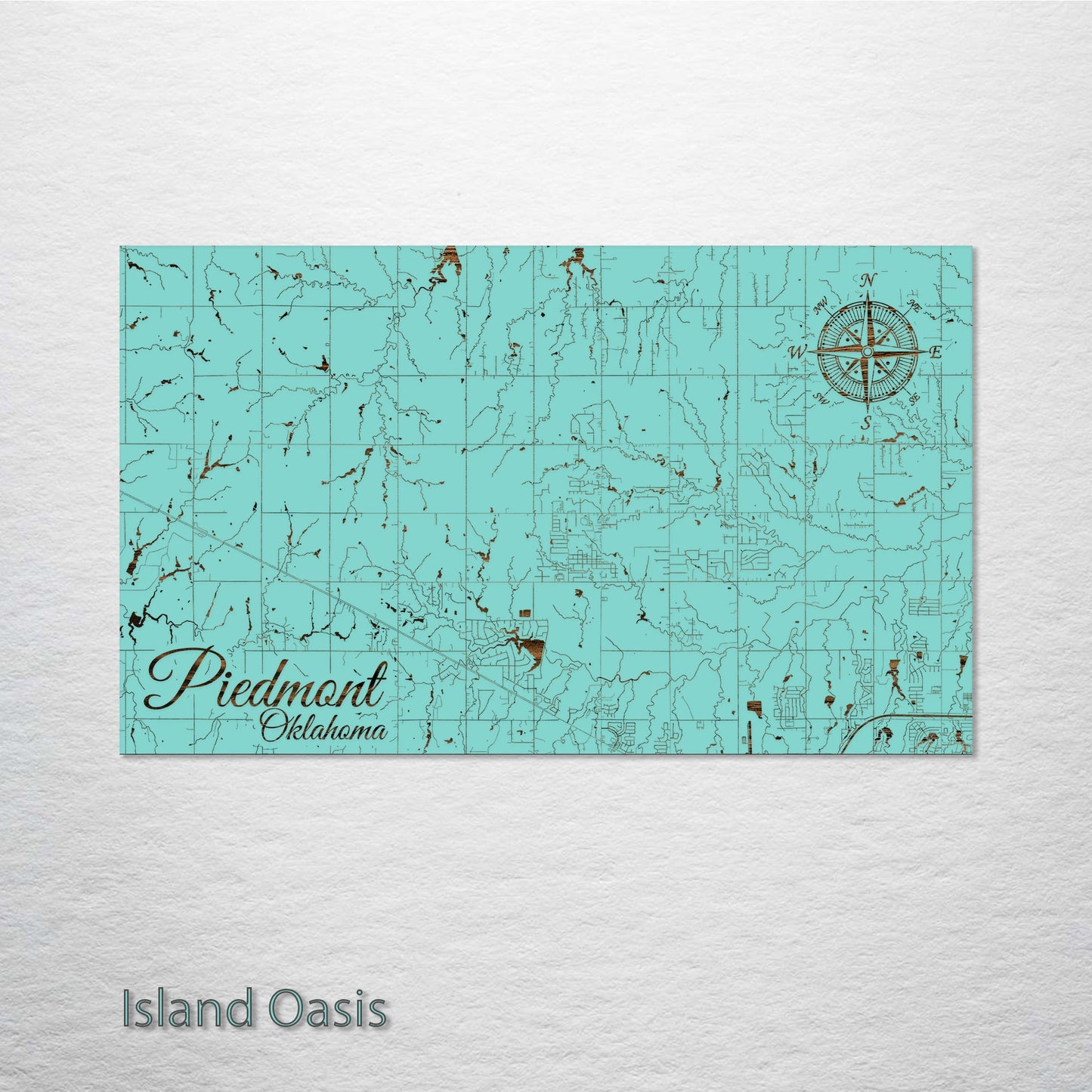 Piedmont, Oklahoma Street Map