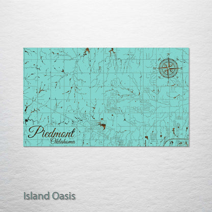 Piedmont, Oklahoma Street Map