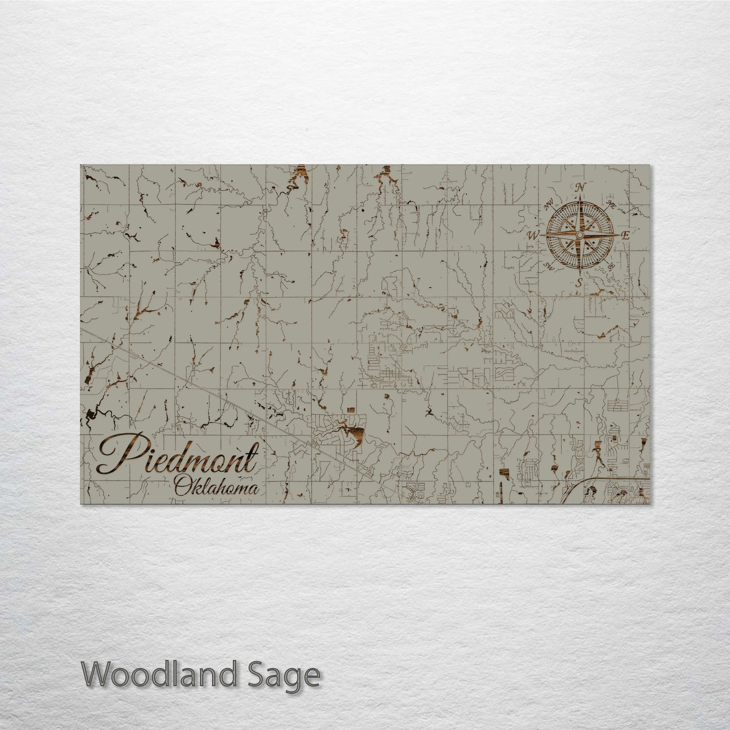 Piedmont, Oklahoma Street Map