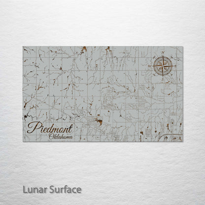 Piedmont, Oklahoma Street Map