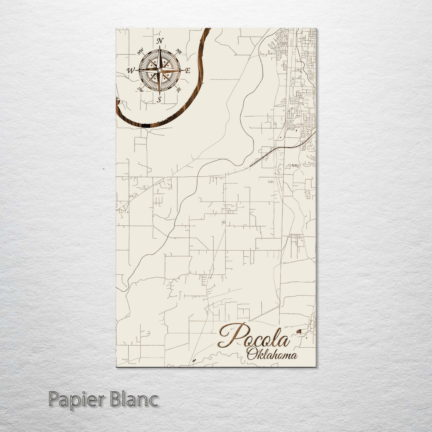 Pocola, Oklahoma Street Map