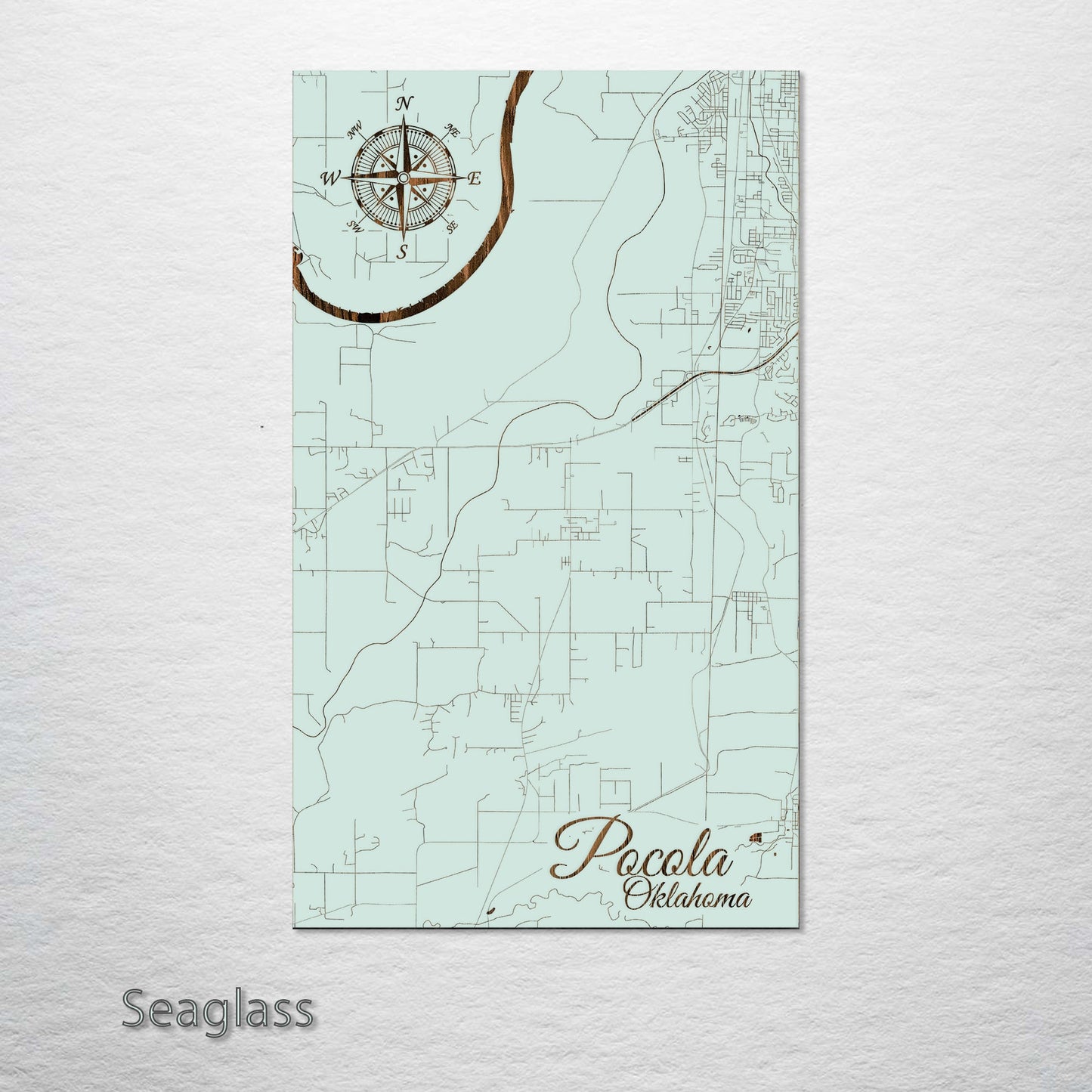 Pocola, Oklahoma Street Map