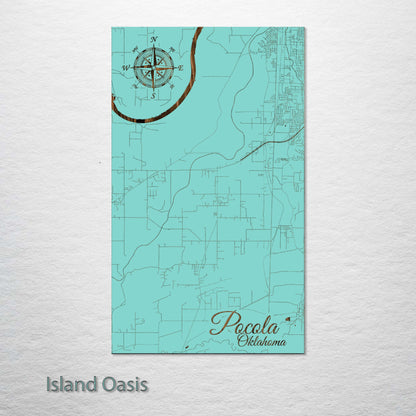 Pocola, Oklahoma Street Map