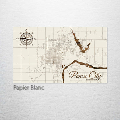 Ponca City, Oklahoma Street Map