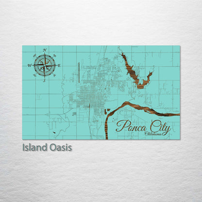 Ponca City, Oklahoma Street Map