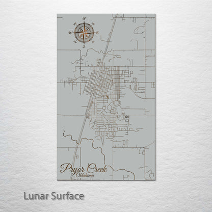 Pryor Creek, Oklahoma Street Map