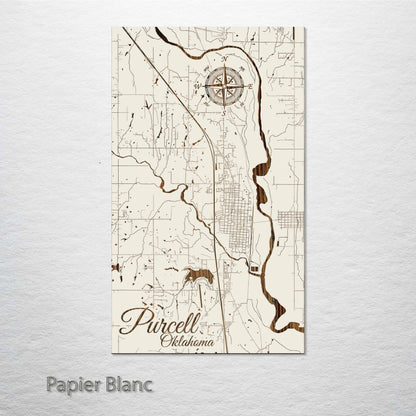 Purcell, Oklahoma Street Map