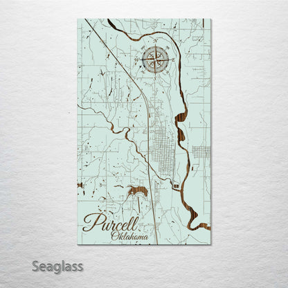 Purcell, Oklahoma Street Map