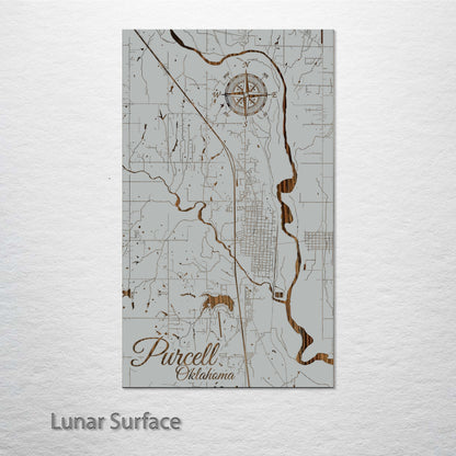 Purcell, Oklahoma Street Map